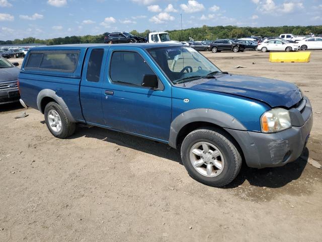1N6DD26S22C317898 - 2002 NISSAN FRONTIER KING CAB XE BLUE photo 4