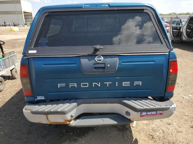 1N6DD26S22C317898 - 2002 NISSAN FRONTIER KING CAB XE BLUE photo 6