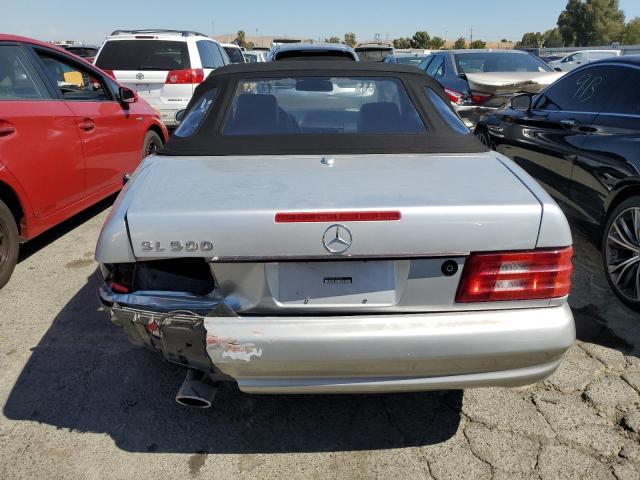 WDBFA68F22F204154 - 2002 MERCEDES-BENZ SL 500 SILVER photo 6