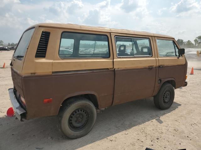 WV2YB0259HH113806 - 1987 VOLKSWAGEN VANAGON BUS BROWN photo 3