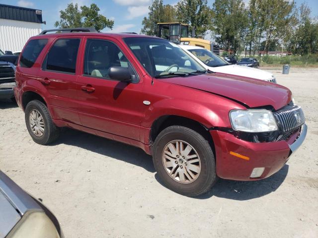 4M2YU561X5DJ28129 - 2005 MERCURY MARINER RED photo 4