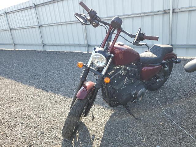 5HD4LE2A9KC415967 - 2019 HARLEY-DAVIDSON XL883 N BURGUNDY photo 2