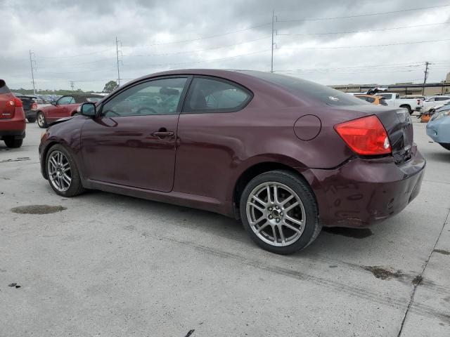 JTKDE177670163461 - 2007 TOYOTA SCION TC MAROON photo 2