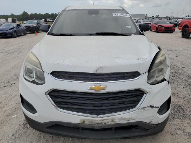 2GNALBEK7H1547999 - 2017 CHEVROLET EQUINOX LS WHITE photo 5