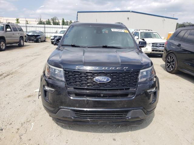 1FM5K8GT1JGA91315 - 2018 FORD EXPLORER SPORT BLACK photo 5