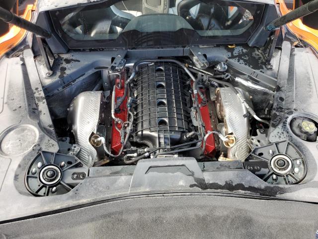 1G1YA2D48P5131966 - 2023 CHEVROLET CORVETTE STINGRAY 1LT ORANGE photo 11
