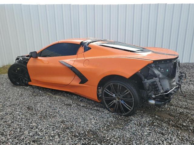 1G1YA2D48P5131966 - 2023 CHEVROLET CORVETTE STINGRAY 1LT ORANGE photo 2