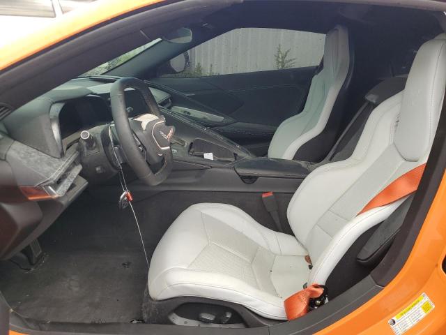 1G1YA2D48P5131966 - 2023 CHEVROLET CORVETTE STINGRAY 1LT ORANGE photo 7