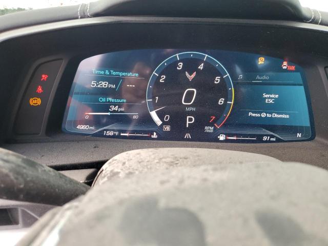 1G1YA2D48P5131966 - 2023 CHEVROLET CORVETTE STINGRAY 1LT ORANGE photo 9