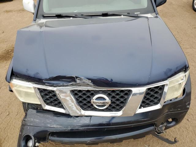 5N1AR18W06C681367 - 2006 NISSAN PATHFINDER LE 蓝色 照片 12