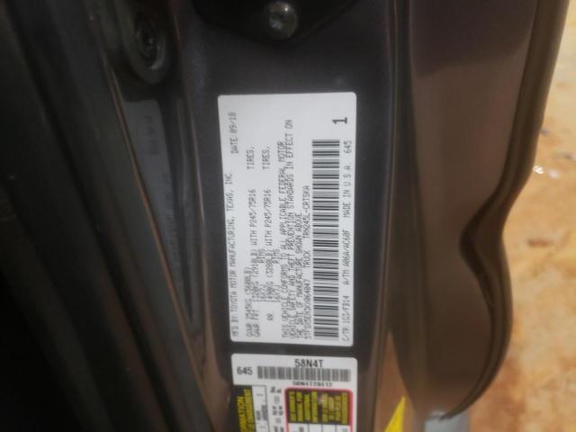 5TFSX5EN3KX064047 - 2019 TOYOTA TACOMA ACCESS CAB Grau Foto 12