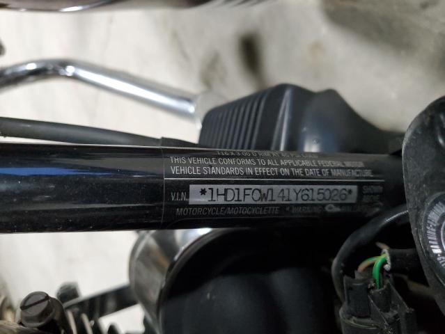 1HD1FCW141Y615026 - 2001 HARLEY-DAVIDSON FLHTCUI 勃艮第红 照片 10