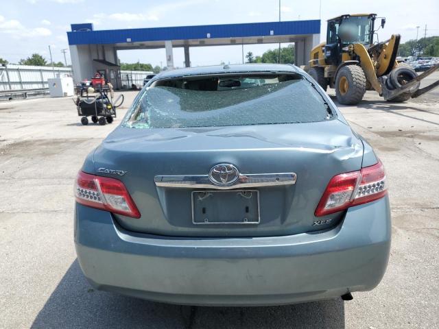 4T4BF3EK3BR105664 - 2011 TOYOTA CAMRY BASE TEAL photo 6