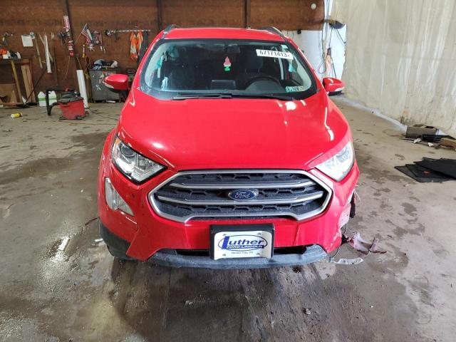 MAJ6S3GL4LC324535 - 2020 FORD ECOSPORT SE RED photo 5
