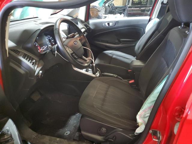 MAJ6S3GL4LC324535 - 2020 FORD ECOSPORT SE RED photo 7