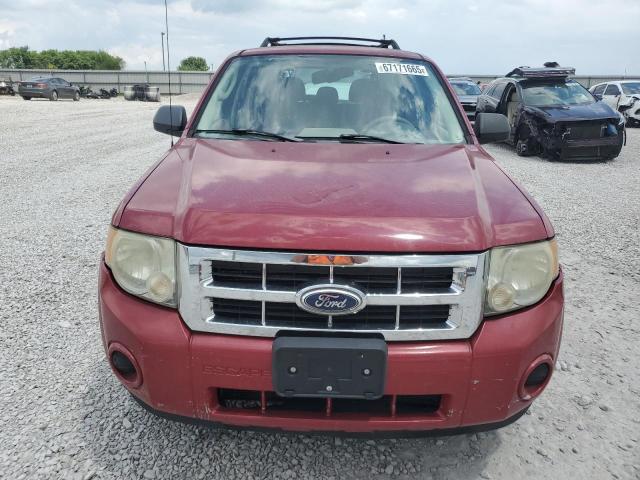 1FMCU9C76AKB40893 - 2010 FORD ESCAPE XLS RED photo 5