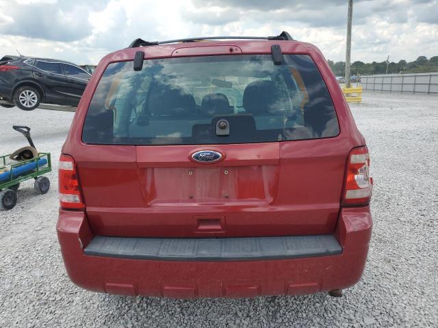 1FMCU9C76AKB40893 - 2010 FORD ESCAPE XLS RED photo 6