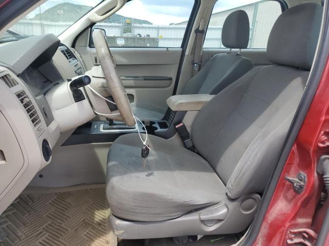 1FMCU9C76AKB40893 - 2010 FORD ESCAPE XLS RED photo 7