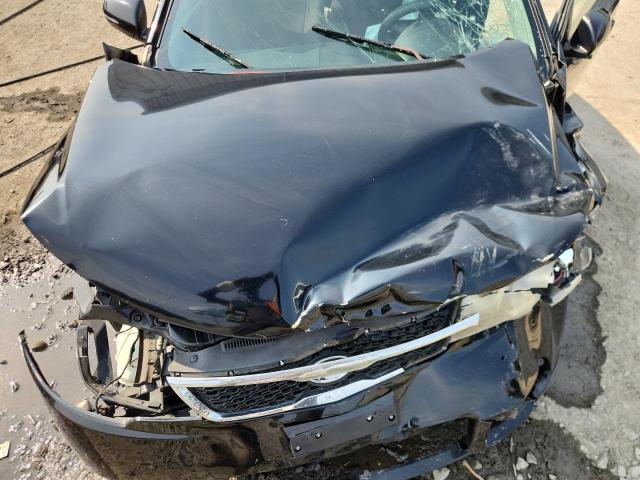 KNAFU4A28C5634067 - 2012 KIA FORTE EX BLACK photo 11