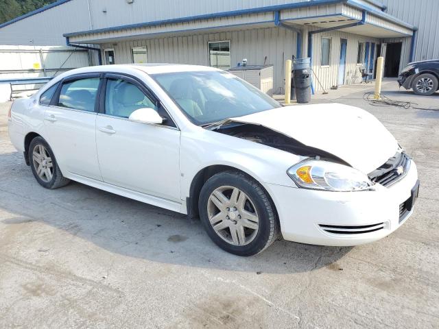 2G1WT57N291152470 - 2009 CHEVROLET IMPALA 1LT WHITE photo 4