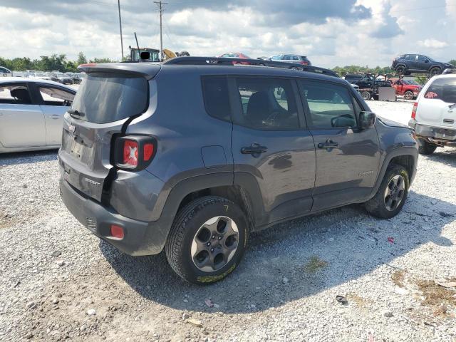 ZACCJBAB6JPH08481 - 2018 JEEP RENEGADE SPORT GRAY photo 3