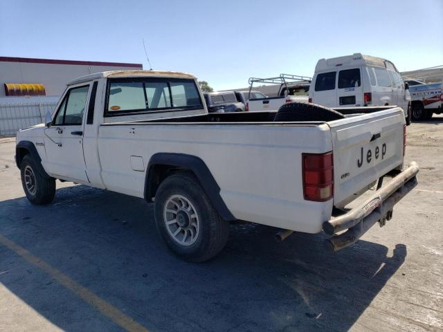 1JTMW66F7HT125956 - 1987 JEEP COMANCHE WHITE photo 2