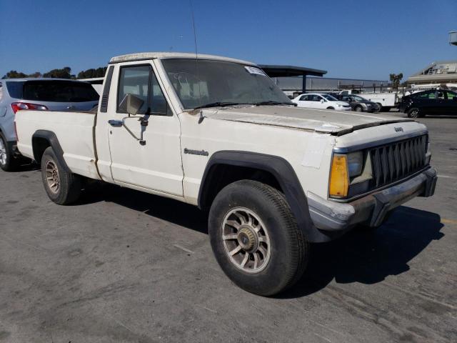 1JTMW66F7HT125956 - 1987 JEEP COMANCHE WHITE photo 4