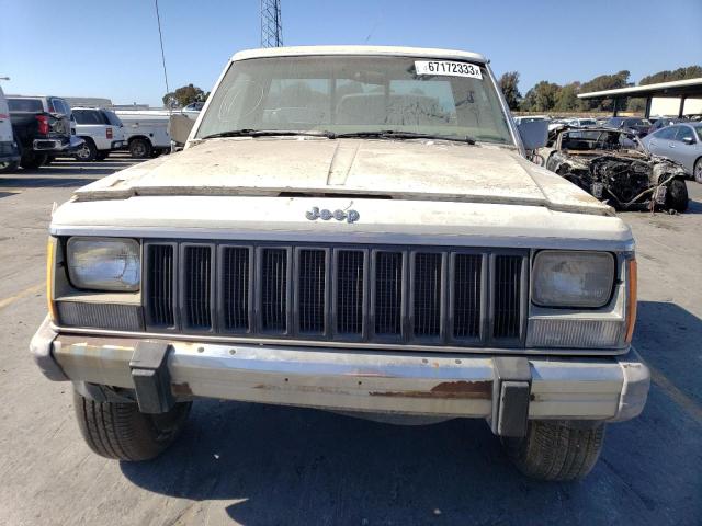 1JTMW66F7HT125956 - 1987 JEEP COMANCHE WHITE photo 5