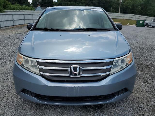5FNRL5H66BB076086 - 2011 HONDA ODYSSEY EXL BLUE photo 5