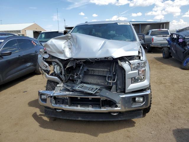 1FTEW1EG3HKE42075 - 2017 FORD F150 SUPERCREW SILVER photo 5