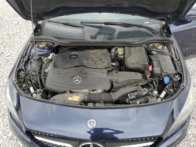 WDDSJ4GB7JN537558 - 2018 MERCEDES-BENZ CLA 250 4MATIC BLUE photo 11