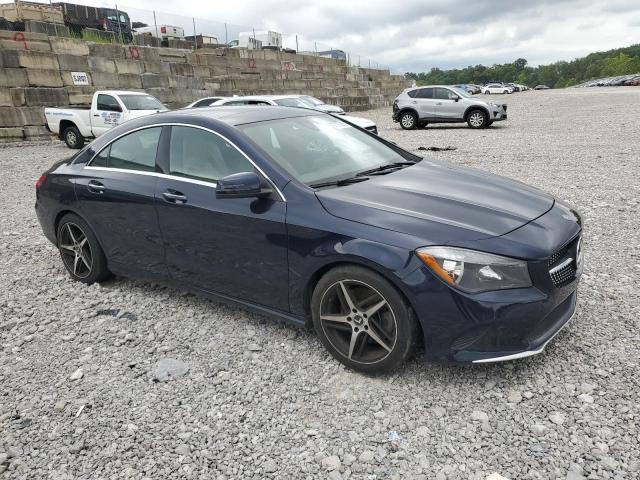 WDDSJ4GB7JN537558 - 2018 MERCEDES-BENZ CLA 250 4MATIC BLUE photo 4