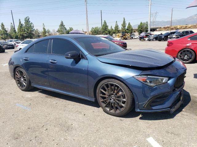 WDD5J5BB6LN061915 - 2020 MERCEDES-BENZ CLA AMG 35 4MATIC BLUE photo 4