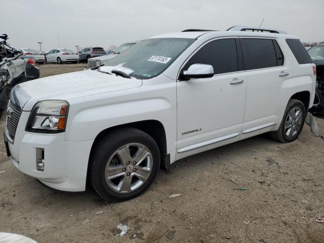 2GKFLZEK3D6138312 - 2013 GMC TERRAIN DENALI WHITE photo 1