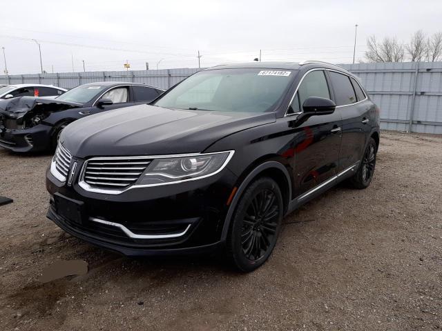 2LMPJ6LR0HBL44902 - 2017 LINCOLN MKX RESERVE Սև լուսանկար 2