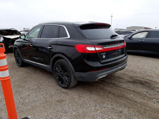 2LMPJ6LR0HBL44902 - 2017 LINCOLN MKX RESERVE Սև լուսանկար 3