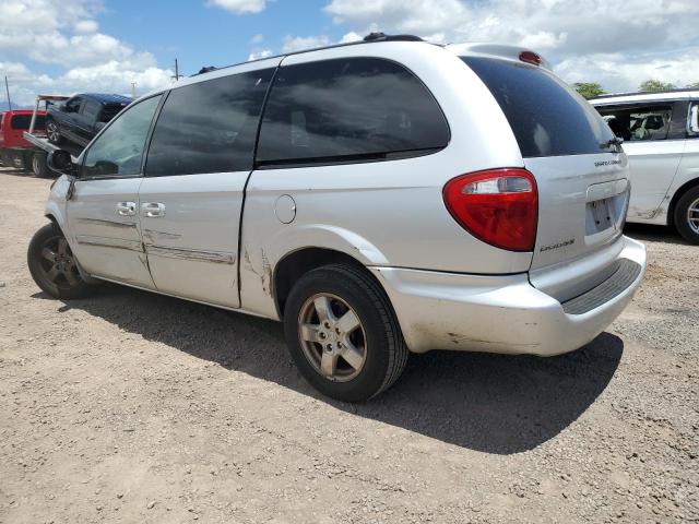 2D4GP44L76R731581 - 2006 DODGE GRAND CARA SXT SILVER photo 2