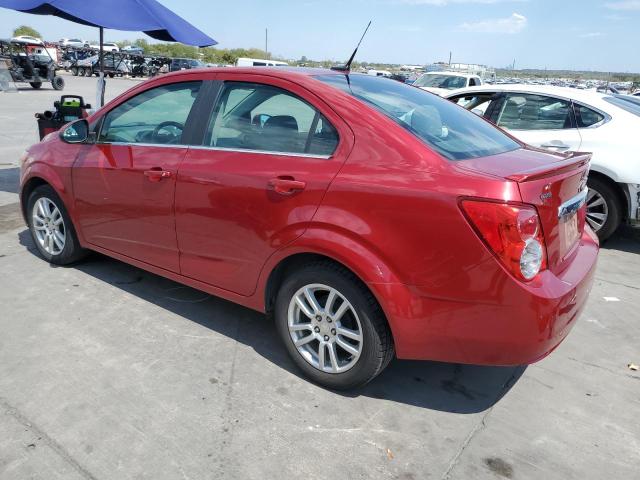 1G1JC5SH0E4206424 - 2014 CHEVROLET SONIC LT RED photo 2