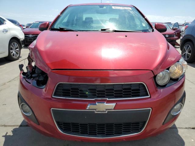 1G1JC5SH0E4206424 - 2014 CHEVROLET SONIC LT RED photo 5