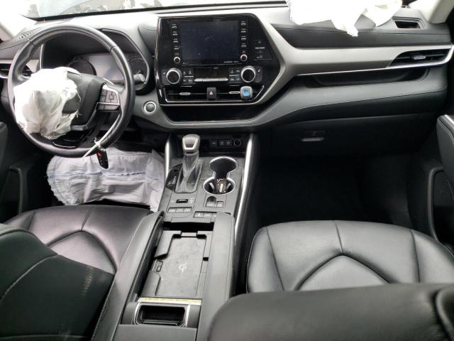 5TDHZRBH9MS541907 - 2021 TOYOTA HIGHLANDER XLE BLUE photo 8