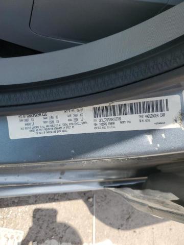 1B3LC76M78N163333 - 2008 DODGE AVENGER R/T SILVER photo 12