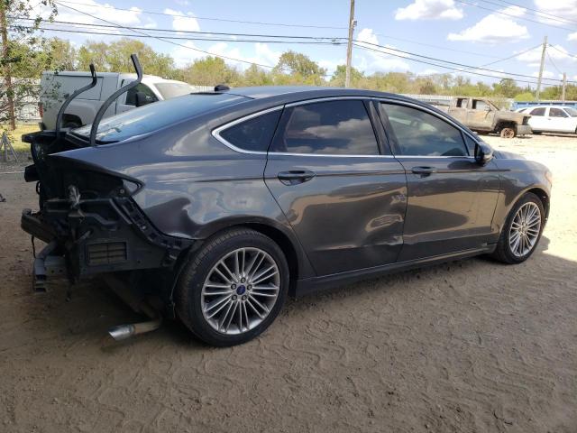 3FA6P0HD1FR223837 - 2015 FORD FUSION SE GRAY photo 3