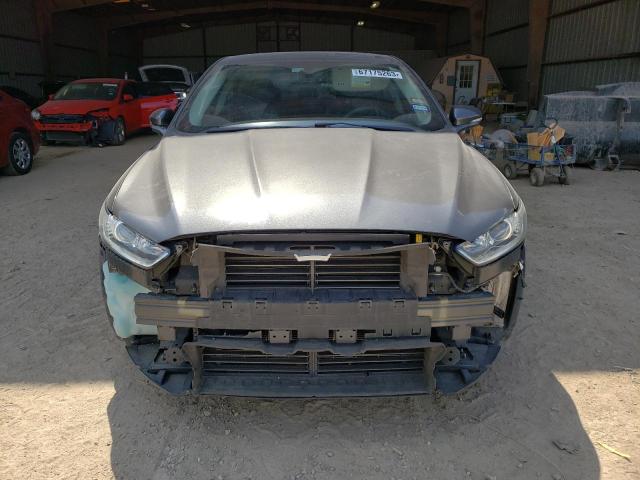 3FA6P0HD1FR223837 - 2015 FORD FUSION SE GRAY photo 5