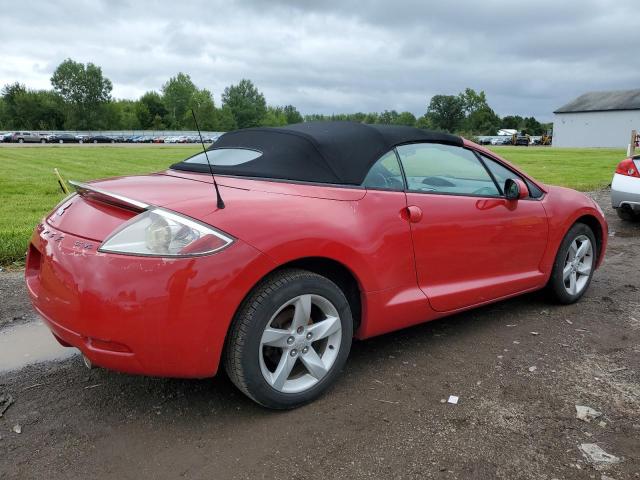 4A3AL35T97E066802 - 2007 MITSUBISHI ECLIPSE SPYDER GT RED photo 3