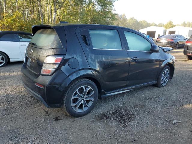 1G1JD6SB7J4128362 - 2018 CHEVROLET SONIC LT أسود صورة 3