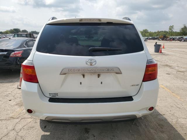 JTEBK3EH9A2155800 - 2010 TOYOTA HIGHLANDER WHITE photo 6