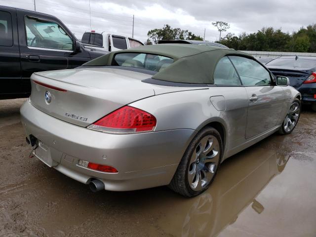 WBAEK73445B324407 - 2005 BMW 645 CI AUT BEIGE photo 4