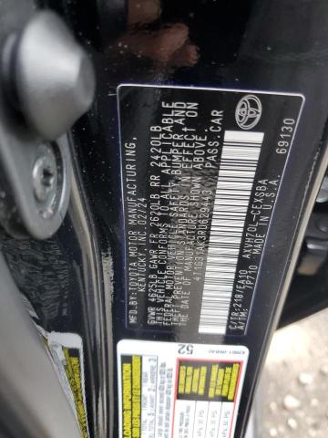 4T1G31AK3RU629443 - 2024 TOYOTA CAMRY SE NIGHT SHADE BLACK photo 12