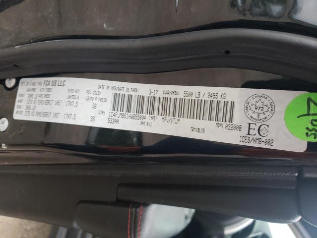 1C4PJMBS1HW655004 - 2017 JEEP CHEROKEE TRAILHAWK BLACK photo 13