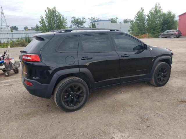 1C4PJMBS1HW655004 - 2017 JEEP CHEROKEE TRAILHAWK BLACK photo 3